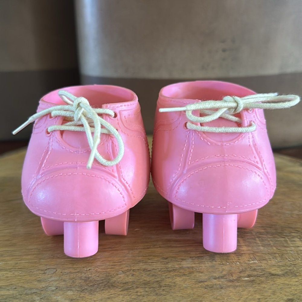 *VINTAGE* 1980's Cabbage Patch Kids Doll Pink Roller Skates